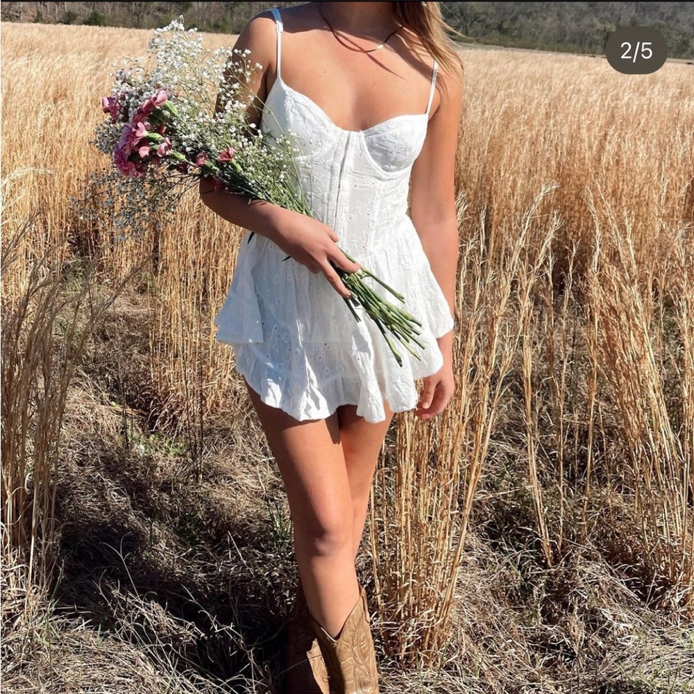 White Lace Dress
